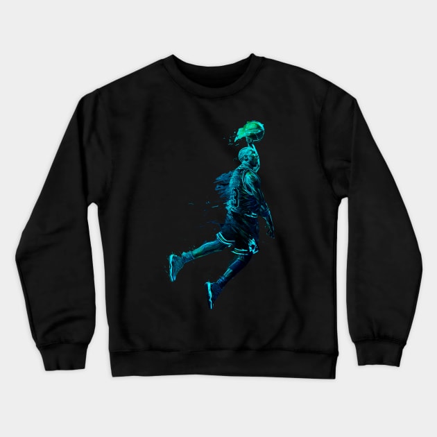 jordan slamdunk act Crewneck Sweatshirt by HEART64